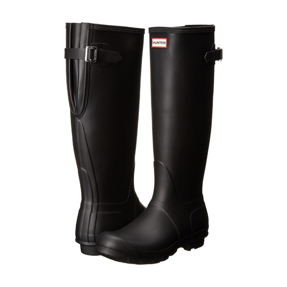 Hunter Women's Original Matte Back Adjustable Boots - Picture 1 of 8